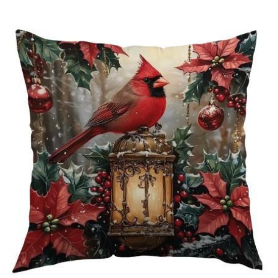 Christmas Pillowcase Christmas Decorative Pillowcase Sofa Decorative Pillow Lumbar Pillowcase