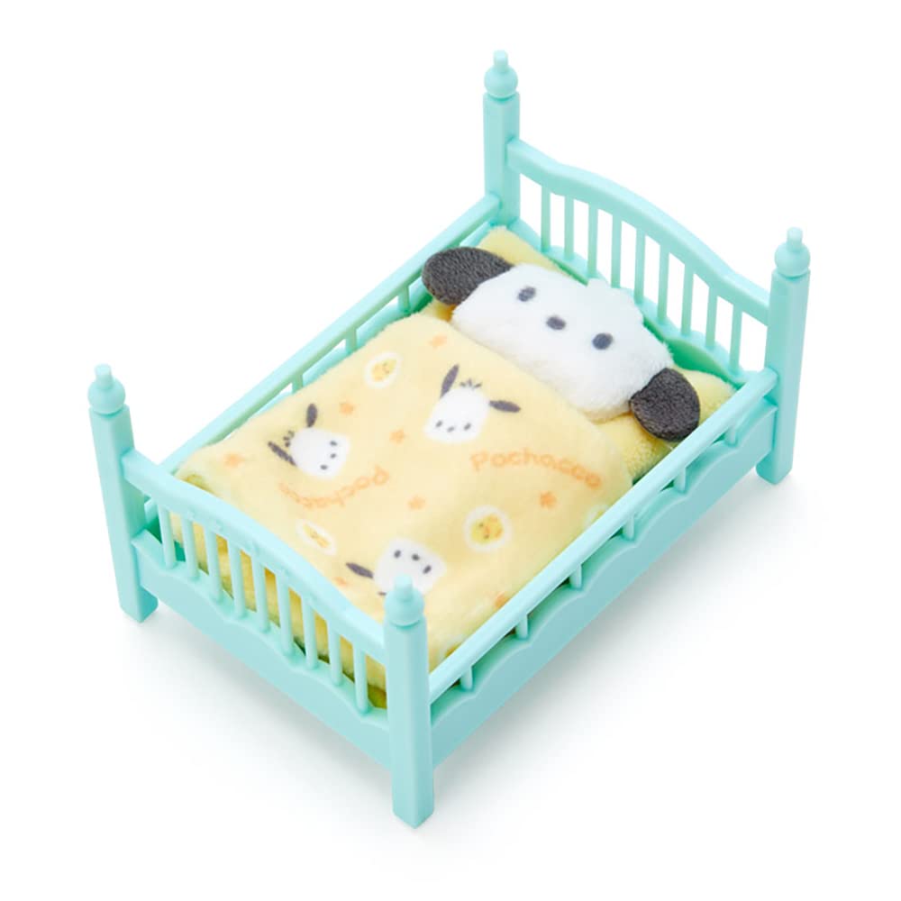 

Sanrio (САНРИО) Миниатюрная кровать Sanrio Pochacco Pochacco Miniature Collection Character 9,5 x 6 x 6 см 410730 SANRIO