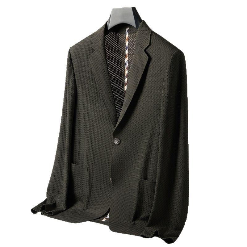 Spring and Summer New Suits, Sunscreen Suits, Men's Advanced Sense of Slim-fitting and Versatile Jackets