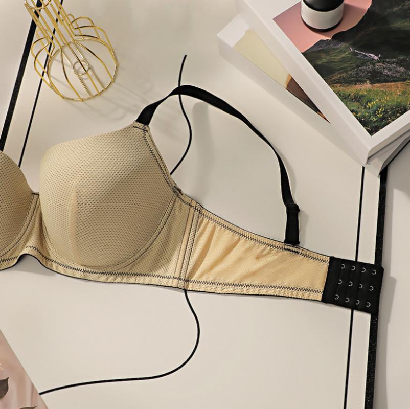 New Large Plus Size Big Cup Bra No Rim Adjustment Type Sexy Fat MM Breasts Women's Lingerie  Bra Women Underwear