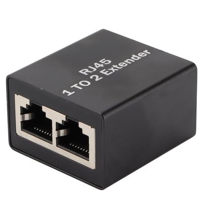 Ethernet Splitter RJ45 Network Connector Adapter Ethernet Socket Extender SplitterOne To Two