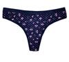 Ženy Sexy G-String Potisk Tanga Dámské Kalhotky Spodní prádlo Kalhotky Módní Kalhotky Spodní kalhotky Spodní prádlo 6 ks/šarže