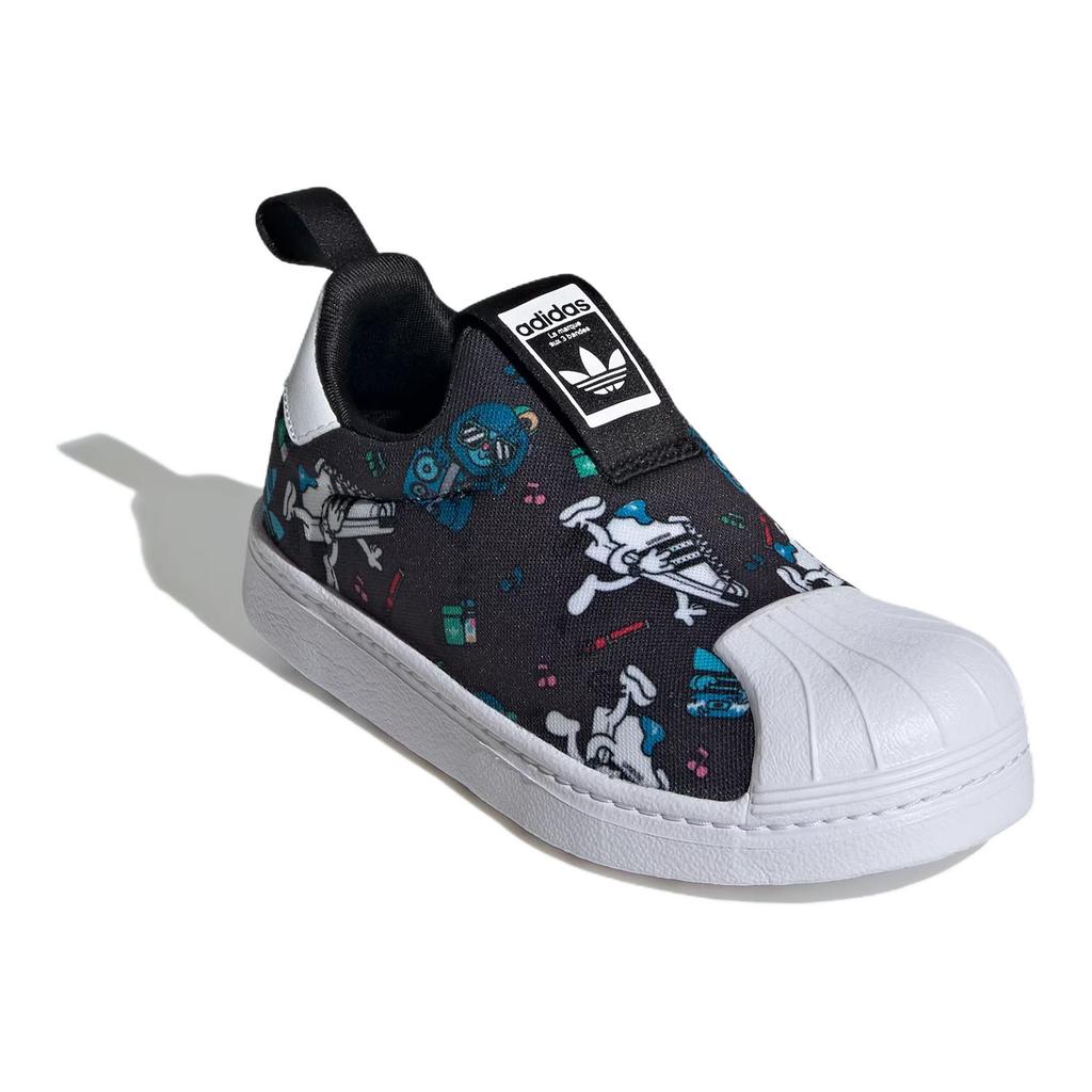 Adidas Superstar 360 Superstar Potisk (PS) Dětské tenisky Core-Black Cloud-White JH6495