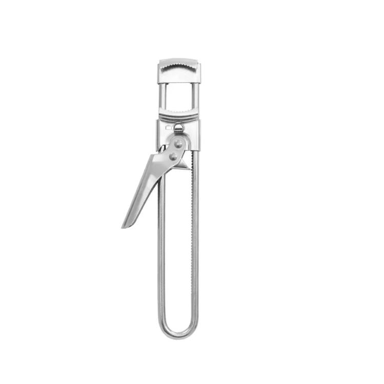 

Adjustable Stainless Steel Bottle Opener Non-Slip Multi-Functional Jar&Bottle Opener Labor-Saving Screw Can Opener Kitchen Tool