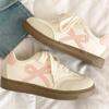 Sweet little white shoes women's spring and summer new versatile niche design lightweight student board shoes