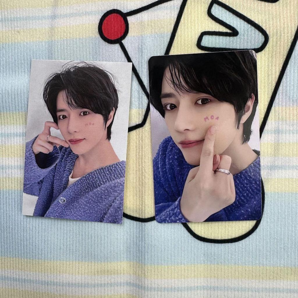 [USED] TXT Beomgyu MOAZONE Fan Live FC Trading Cards (2 Cards)