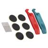 DUUTI Mountain Bike Tire Repair Tool Kit Translucent High Intensity Glue Free Tire Repair ToolBlack