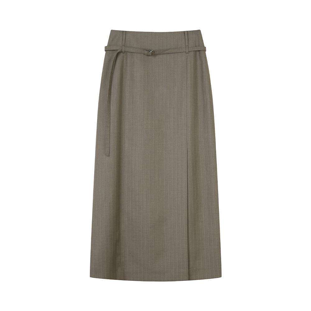 Rap Belt Set Slit Long Skirt Ar3Ws860