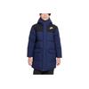 Nike Hooded Stylish Spliced Long Sleeve Comfortable Down Jacket Kids jackets Deep-Navy HQ7155-410