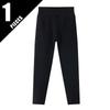 Autumn and Winter Children Solid Color Medium High Waist Thick Leggings Boys and Girls Fleece Warm Casual Pant