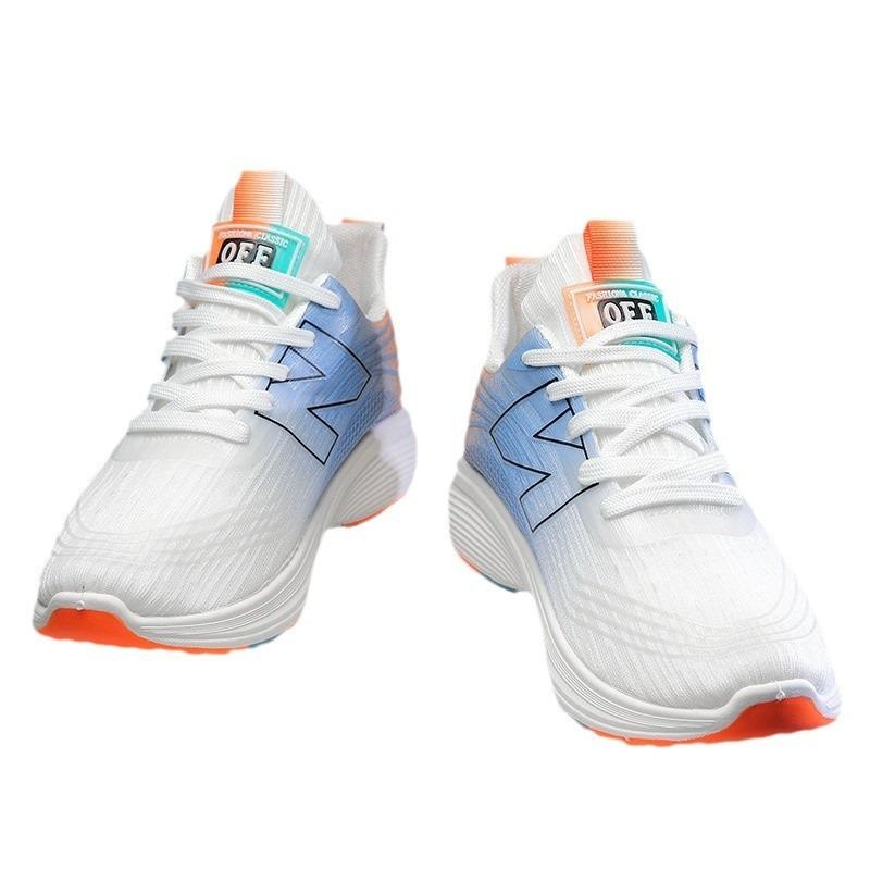 Men's shoes summer mesh breathable hollow soft sole non-slip lightweight versatile fashion sports shoes jogging casual shoes