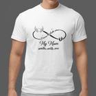 

Memorial Mom Shirt My Mom Walks With Me Angel Wings Remembrance Gift Tee XXXXL