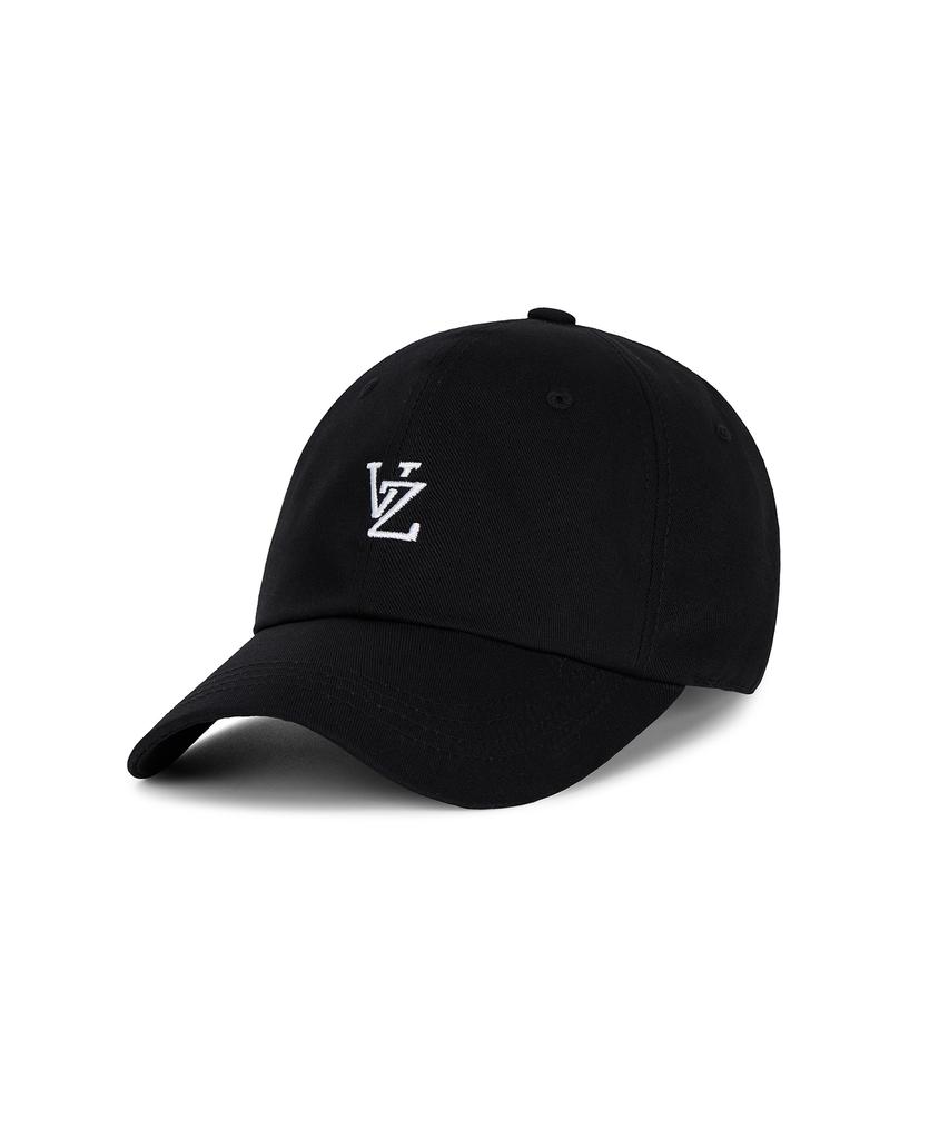 Bajal Monogram Soft Oversized Ball Cap Black