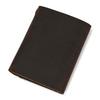 Cowhide Men's Purse Retro Fashion Vintage Pattern Male Leather Short Clutch Bag Luxury Designer Man Gift Coin Purse Wallet