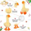Civaner 6 Pieces Goose Stuffed Animal 6.3 Inch Plush Goose Stuffed Goose White Light Yellow Stuffed Animal Toy Soft Stuffed Doll Birthday Gift for