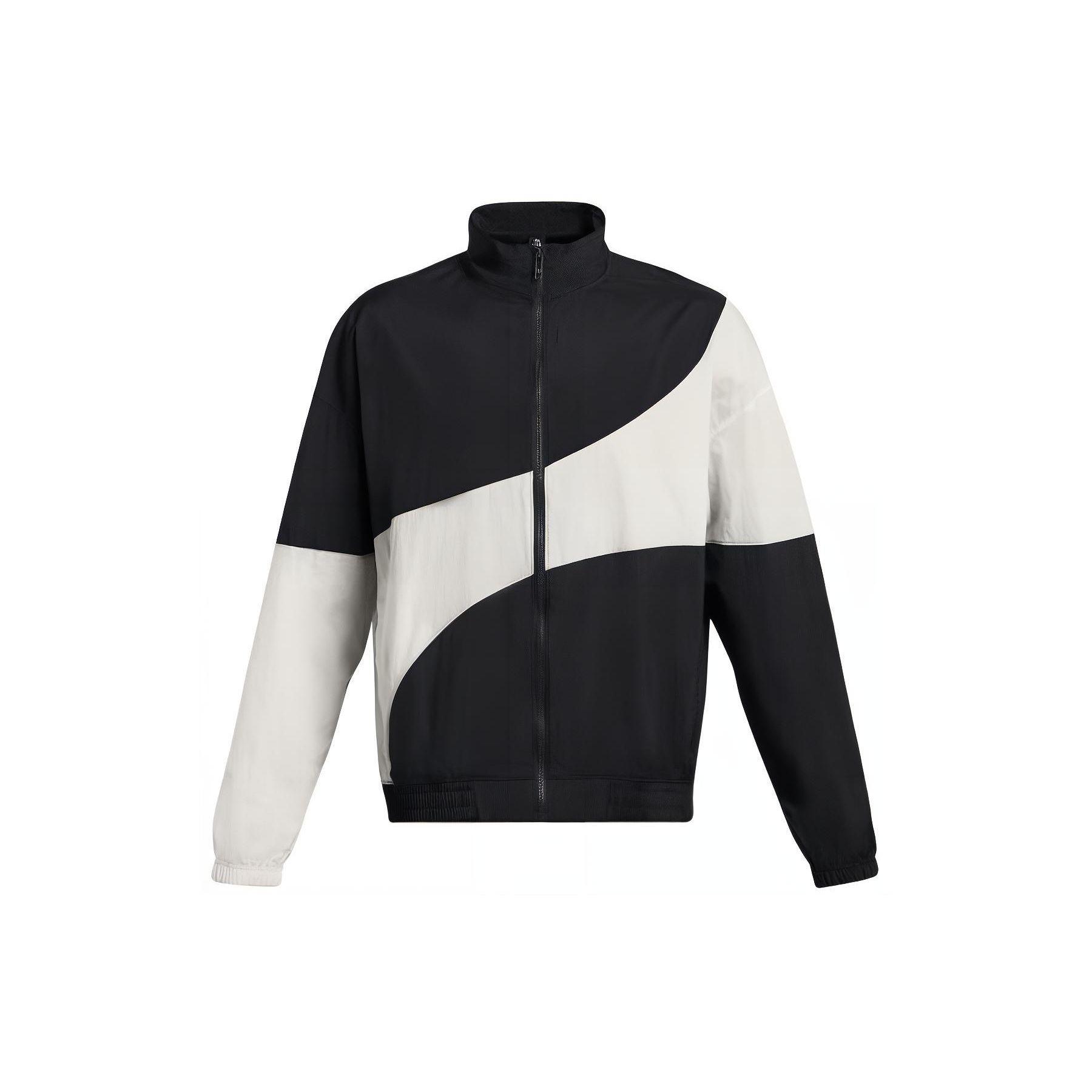 

Under Armour Повседневная тренировочная плиссированная куртка с длинными рукавами с цветными блоками, мужские куртки черного цвета 1382874-001 XL