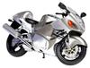LCD MODELS Suzuki GSX1300R Hayabusa 2001 Finished Product 1/12 (Silver Color)