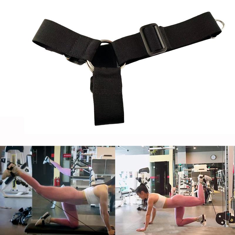 

Fitness Glute Leg Buttocks Workout Kickback Strap Portable Non-Slip Shoe Cover Hip Training Device Home Gym Equipment one size