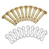 10Pcs Shear Pins and Cotter Pins Shear Pin Kits Protecting The Professional Heavy Duty for Replace 738-04124