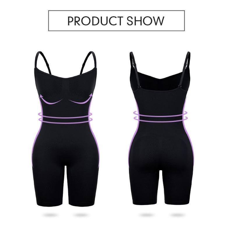 Women's Shaping Bodysuit: One-Piece Tummy-Control Shaper with Arm Support, Waist Cincher and Bust Support, All-in-One Undergarment