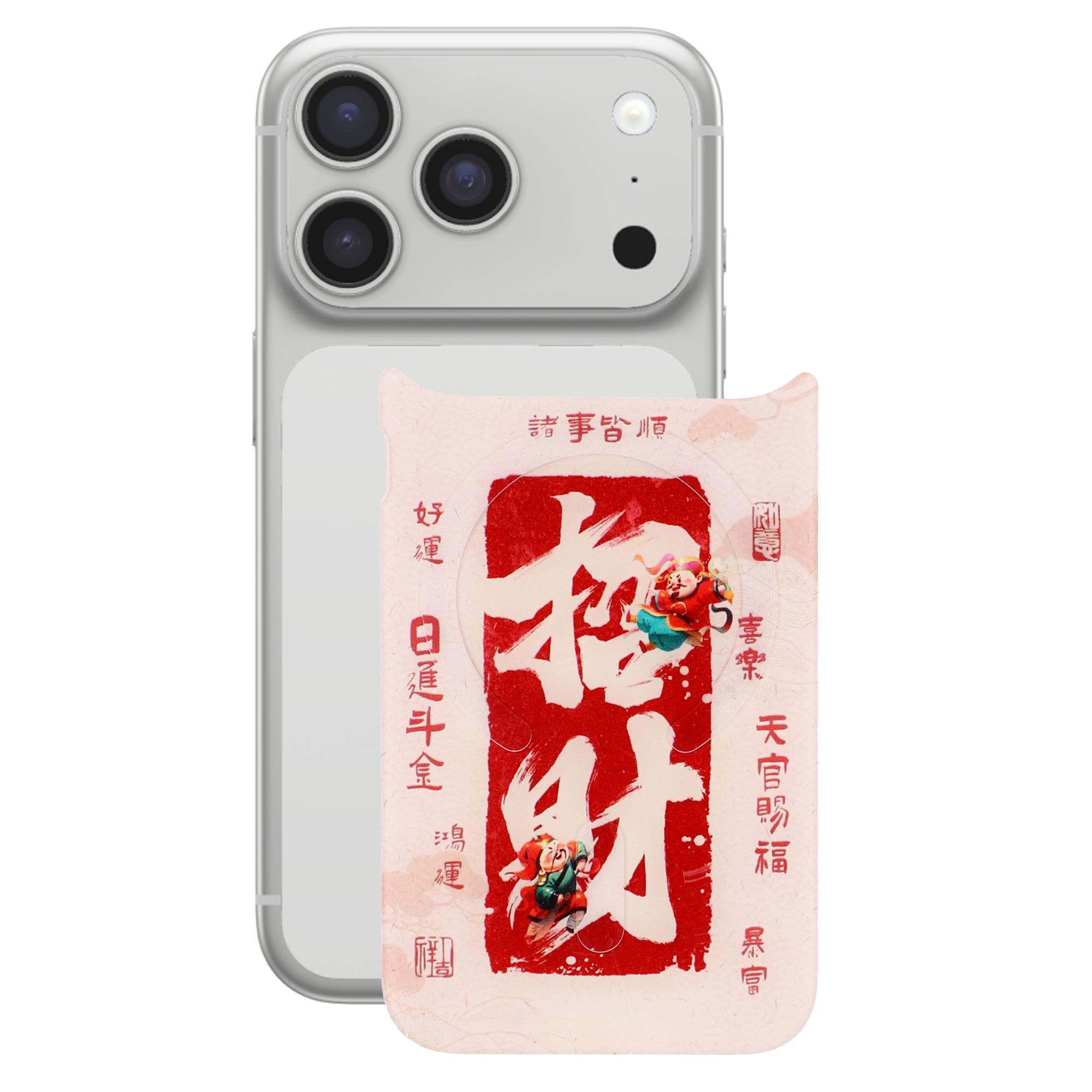 

For iPhone 17 Pro Magnetic Back Plates Pattern Printed Quick Change Backplate (Backplate Only)