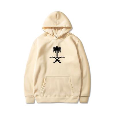 Vogue Hoodies Emblem Of Saudi Arabia Country Flag Warm Winter Pullover Hoodie Men Women Unisex Style Sweatshirt