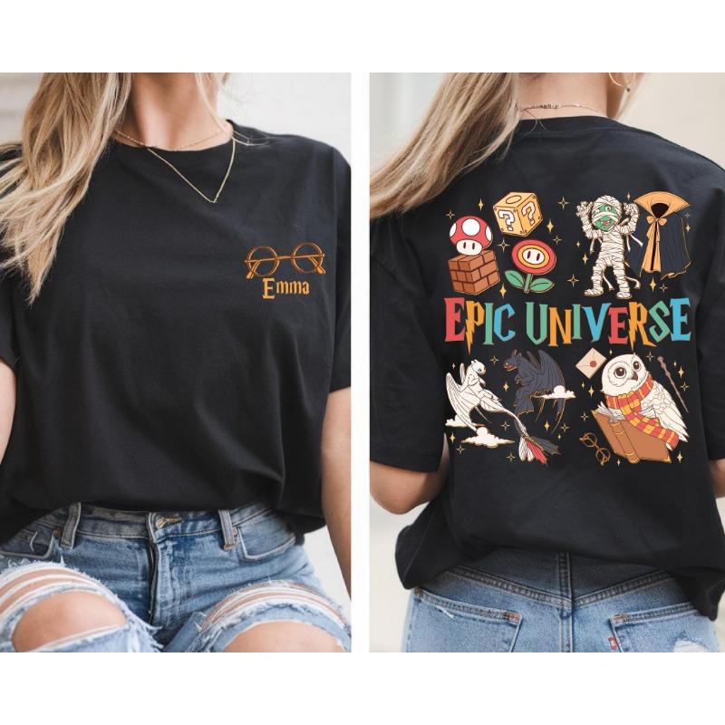 Fashion Epic Universe Shirt Epic Universe 2026 Family Trip Tee Family Universe Park Trip Tee Epic Universe Orlando Park S