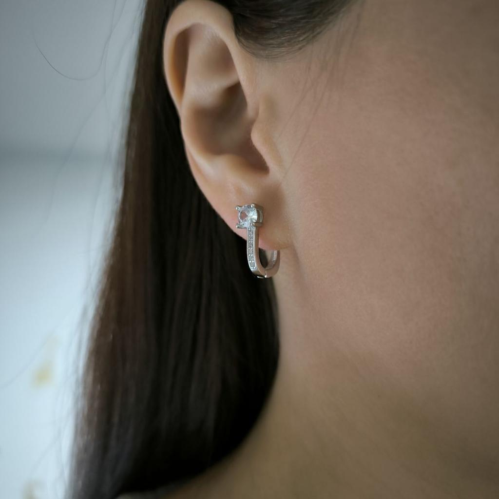 Silberohrringe mit Zirkonia (2177470)