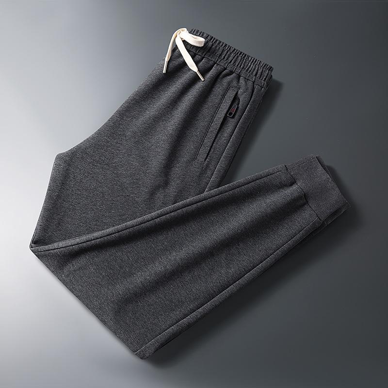 Spring and autumn new casual pants men's large size men's casual long pants men's tied feet versatile men's sports sweatpants men's clothing