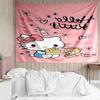 1PC Kitty Party Quick-Dry Tapestry, Unique Design Tapestry, Suitable for Bedroom,Livingroom, Playroom,Heartwarming Holiday Gifts