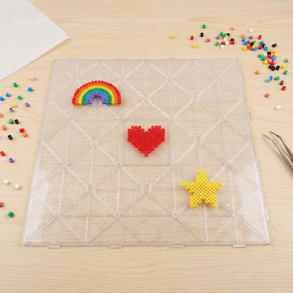 2.6mm Beads Perler Beads Boards Heat Resistant Hama Beads Pegboards Beading Supplies