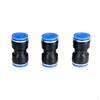 3 Pack 5/32 Push To Connect Reducer Fitting 4mm-16mm Tube Pneumatic Straight Union Connector/Coupler