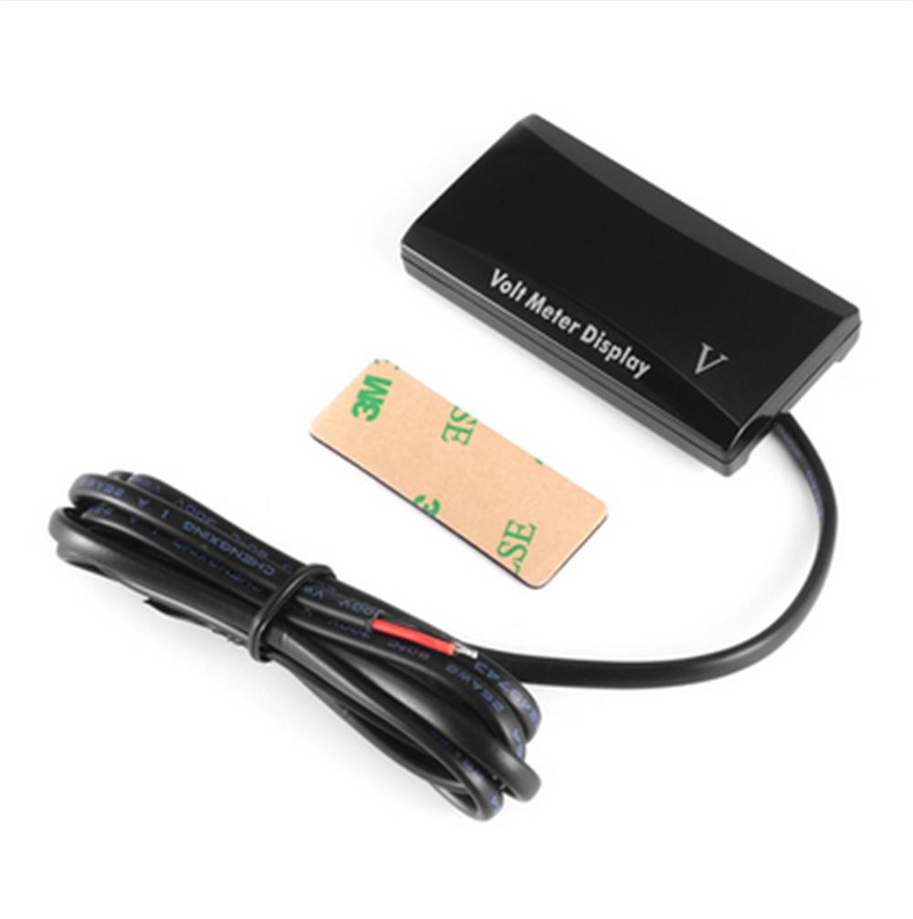 

12V Digital Ultra Thin Style Red Display Volt Meter Voltmeter Panel For Car
