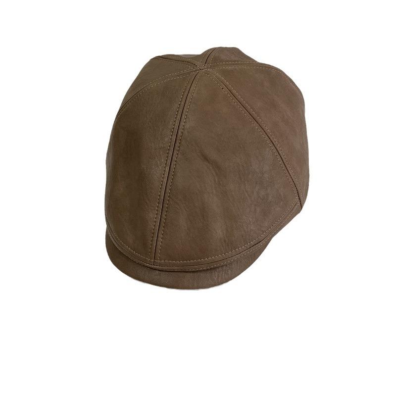 Retro old forward hat autumn and winter art college style boys and girls cap detective hat