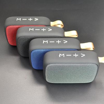 Fabric Bluetooth Speaker with USB, Card Slot, and Portable Design for Outdoor Cycling