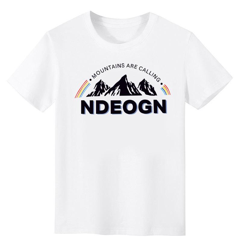 Men's Short Sleeve Summer Men's Short Sleeve Cotton T-Shirt Printed Trade Men's T-Shirt