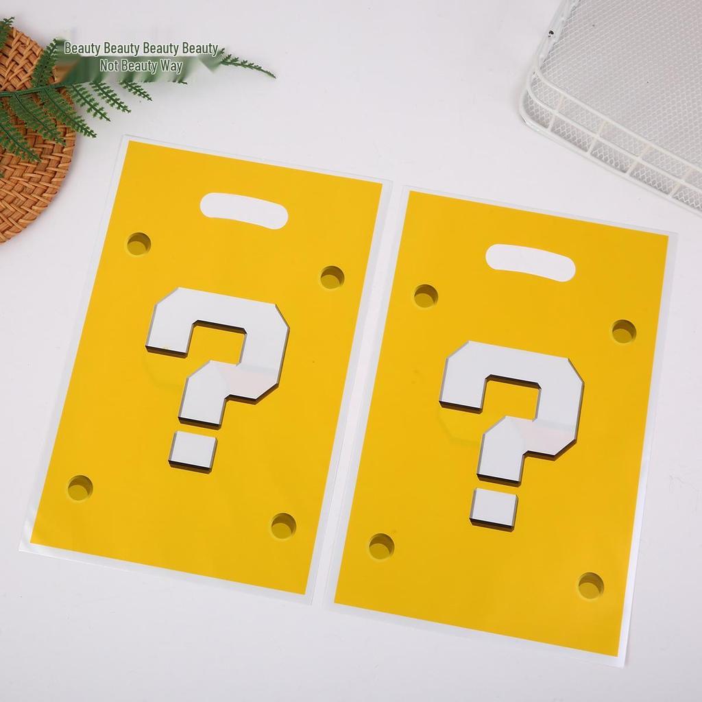 Yellow Pearlescent Gift Bag - Birthday Party Candy Handbag