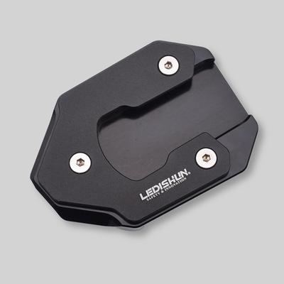 LEDISHUN Motorcycle Side Stand Plate for Kawasaki Vulcan S VULCAN S (2016-2024) (Black)