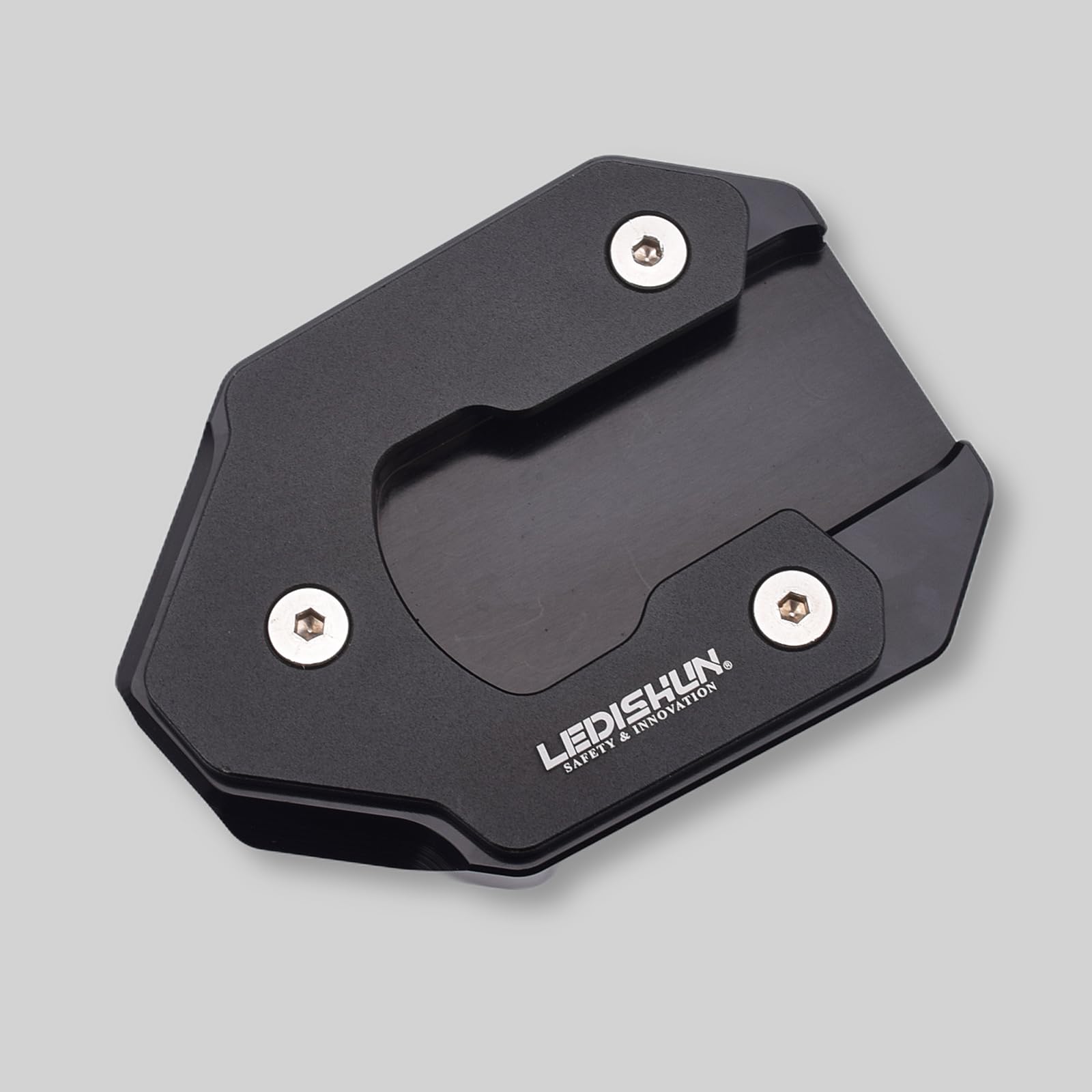 

LEDISHUN Motorcycle Side Stand Plate for Kawasaki Vulcan S VULCAN S (2016-2024) (Black) чёрный