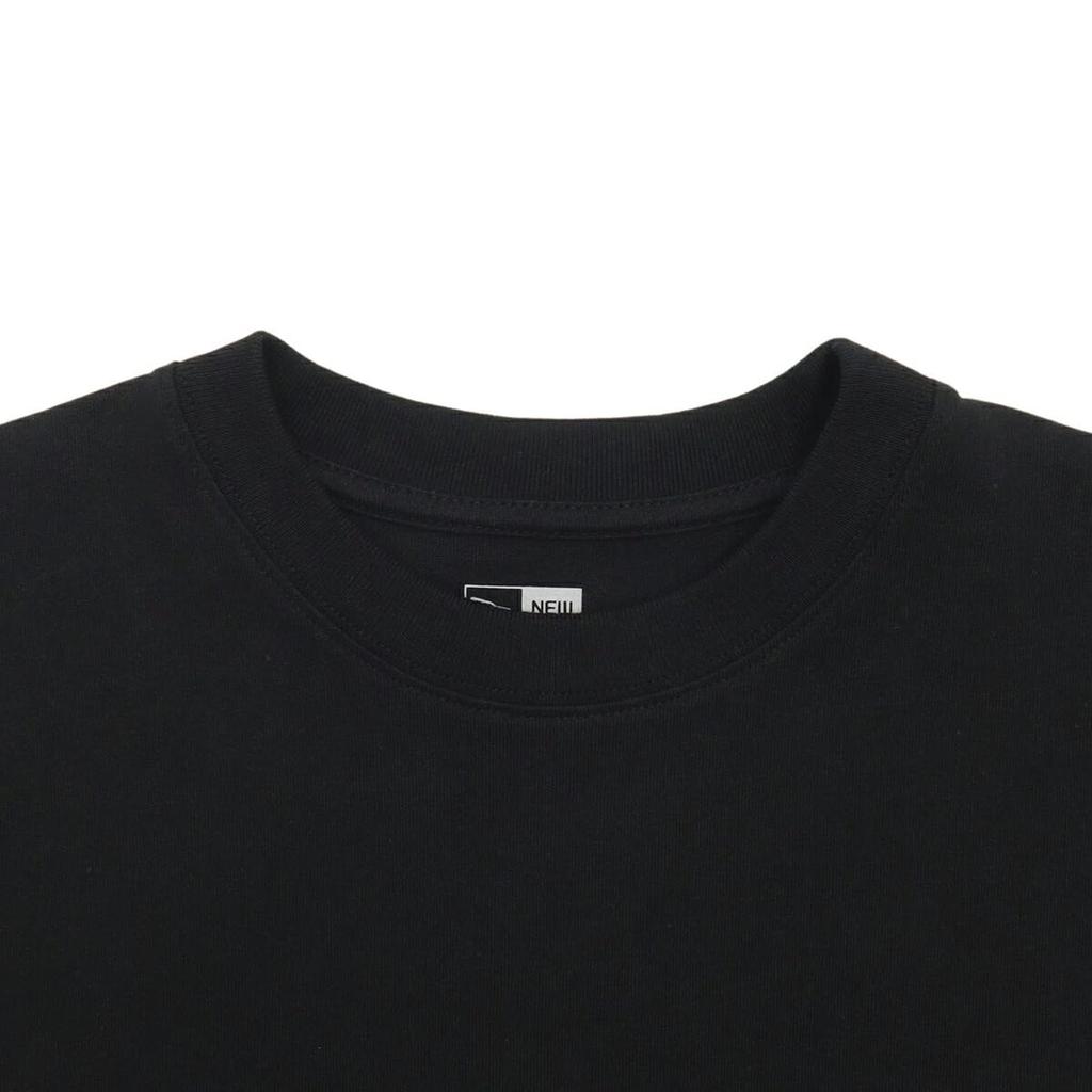 New Era Short Sleeve Oversized Sizes NER36A1072 T-Shirt, Cotton, Black, XL, SS, OS, CT, DST, NE1920, BLK, 14410084,