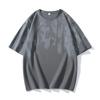 Men Tie Dye Print Quick Dry Short Sleeve T Shirt Casual Loose Fit Summer Top