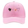 Playful Abstract Heart Outline Icons Sandwich Baseball Cap Sun Cap Outdoor Workouts Hat