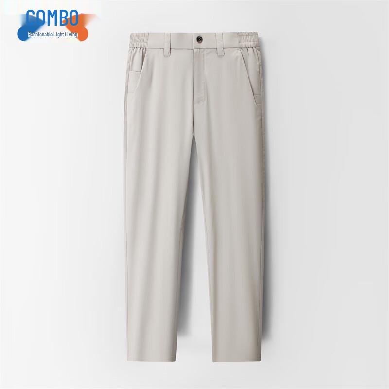 Men s Spring/Summer Straight Commuter Casual Pants 3XL
