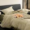 OEING Carved Velvet Bedding Set