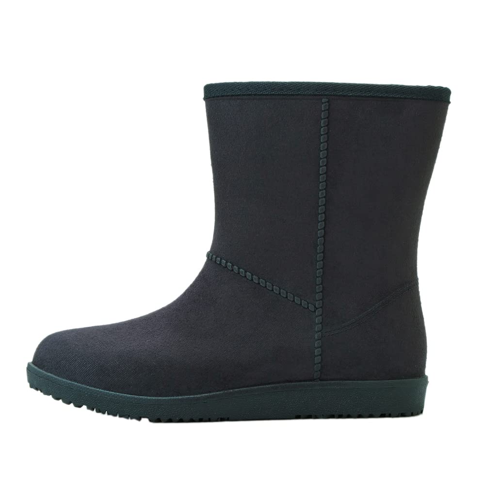 iMedia Rain Size Waterproof and Short Boots for All Warm and Boa Boots for Fall and Size M Women's Suede-Look Boots, M, Water-Repellent, Weather,