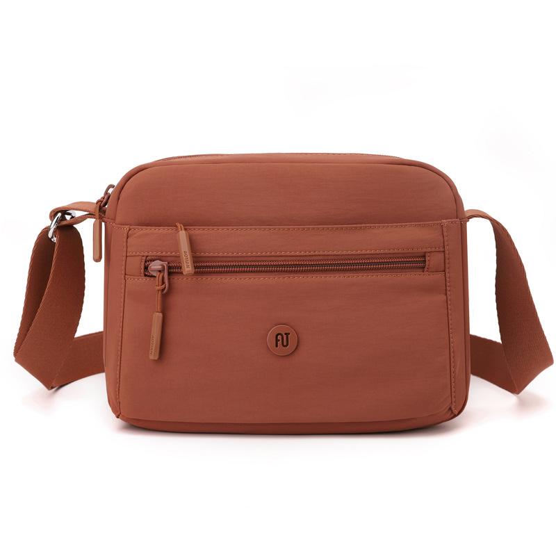 Schultertasche Damen Umhängetasche Einfarbige Muttertasche