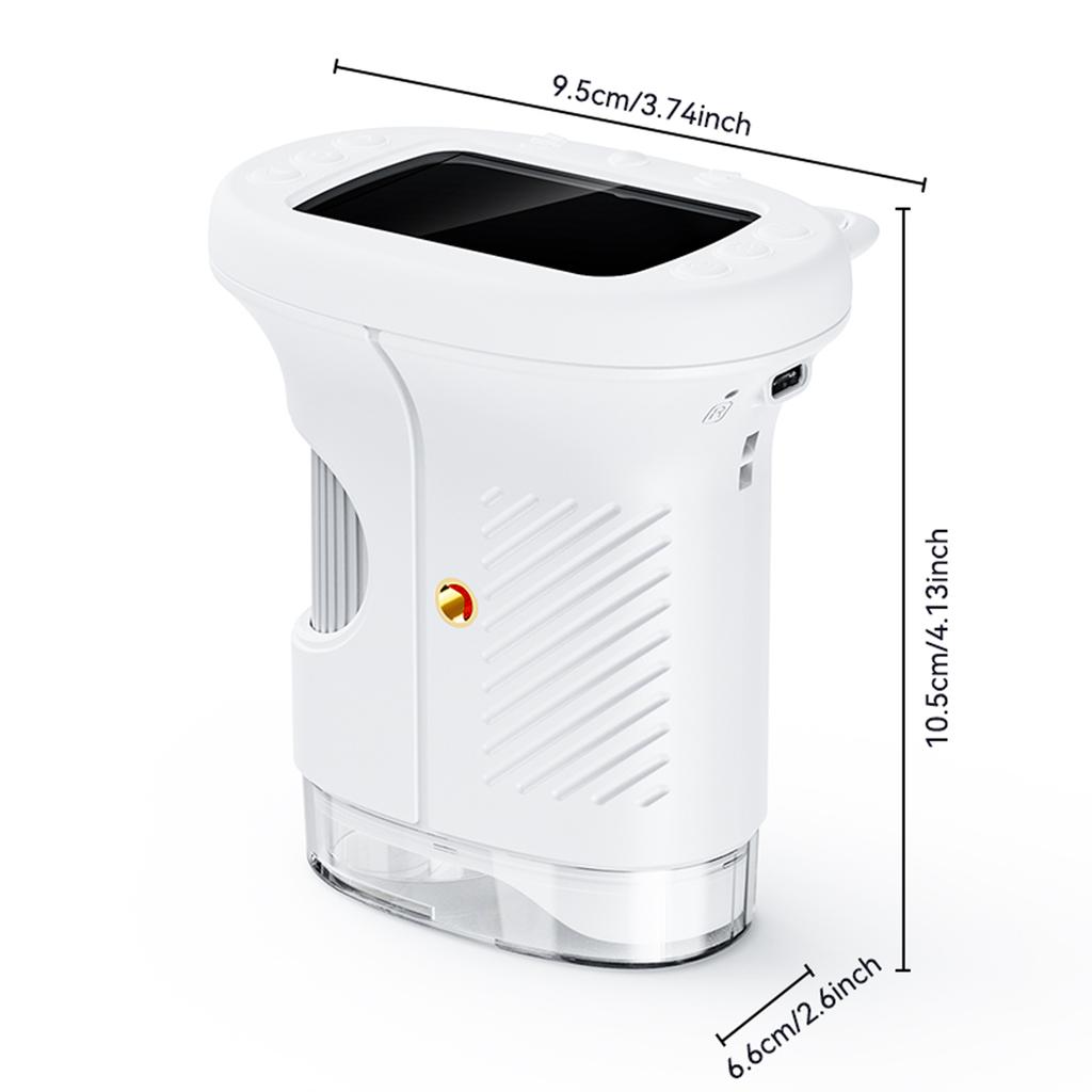 Kinder Digitalmikroskop 1000X 1080P Handliches Mini-Taschenmikroskop mit 2,4 Zoll IPS-Bildschirm Wiederaufladbar für Kinder Schüler