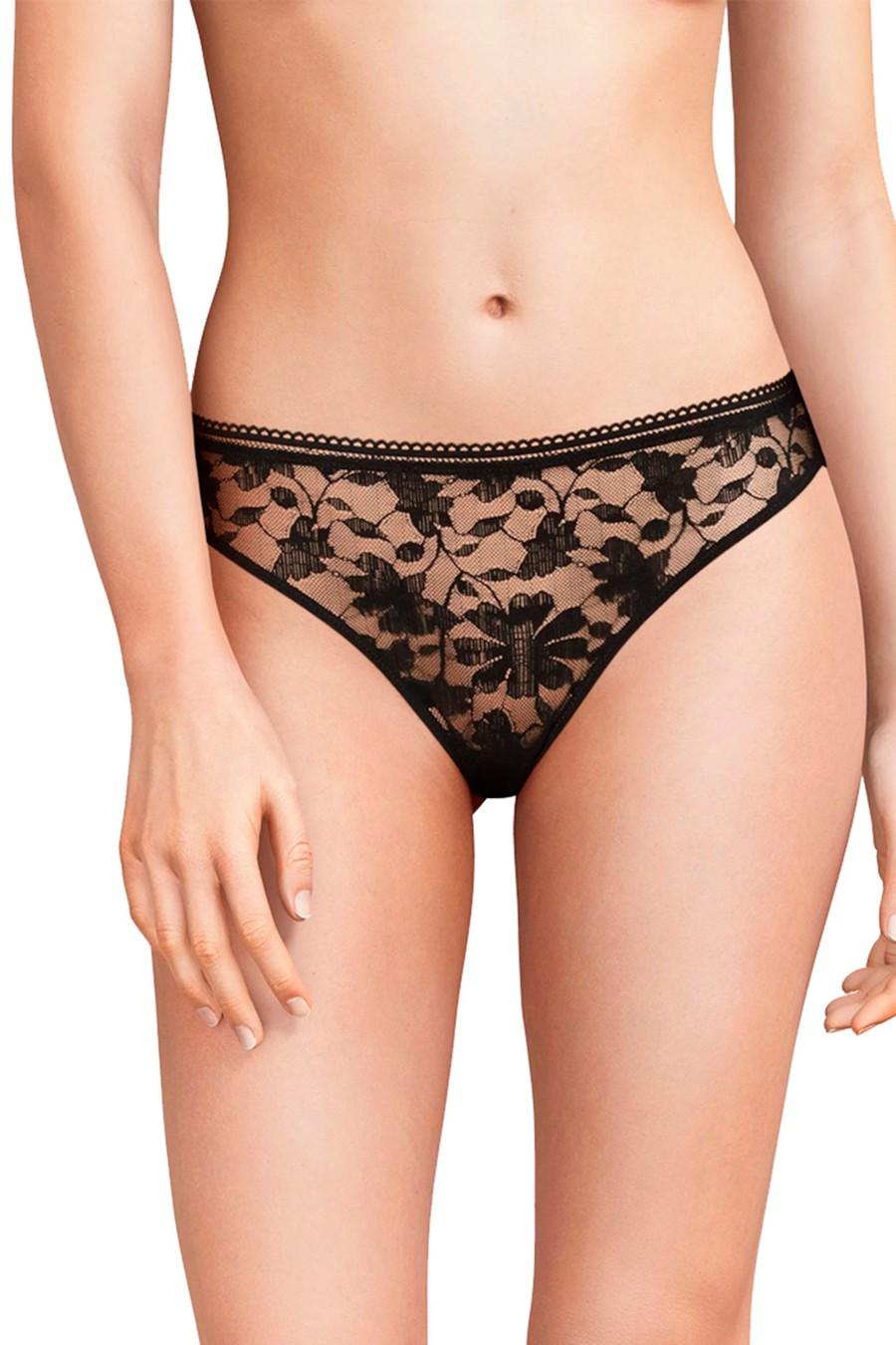 

Трусики стрінг Passionata (96409) 1(XS) прозорий колір чорний