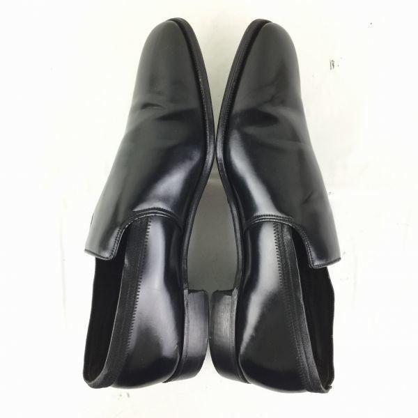 80er-90er Vintage Mansfields Slipper Vamp Business Schuhe Schwarz Größe 10.5D/B 28.0 Herren(GEBRAUCHT)