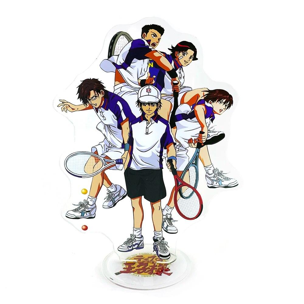 

Tennis no Ouji sama Ryouma Shuusuke Eiji Kaoru, акриловая подставка, игрушечная фигурка